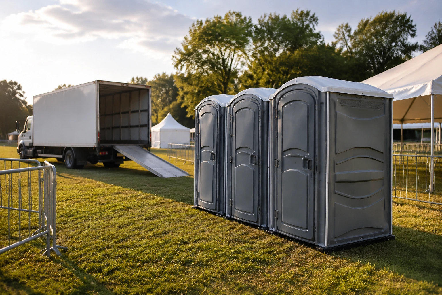 Portable restroom rental planning for Yelm, WA